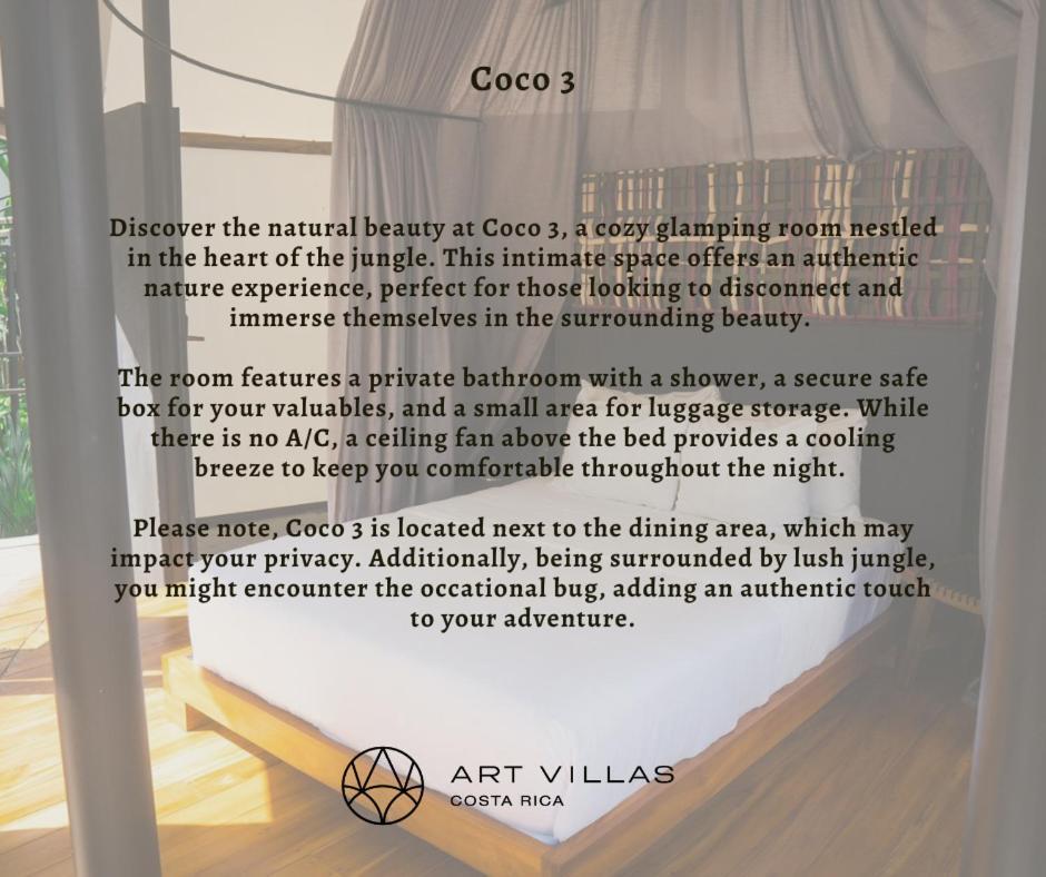 Art Villas Costa Rica, Villas & Glamping Uvita Dış mekan fotoğraf